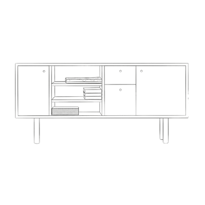 Sideboards folieren - alte Möbel erhalten mit Folierungen von reCover