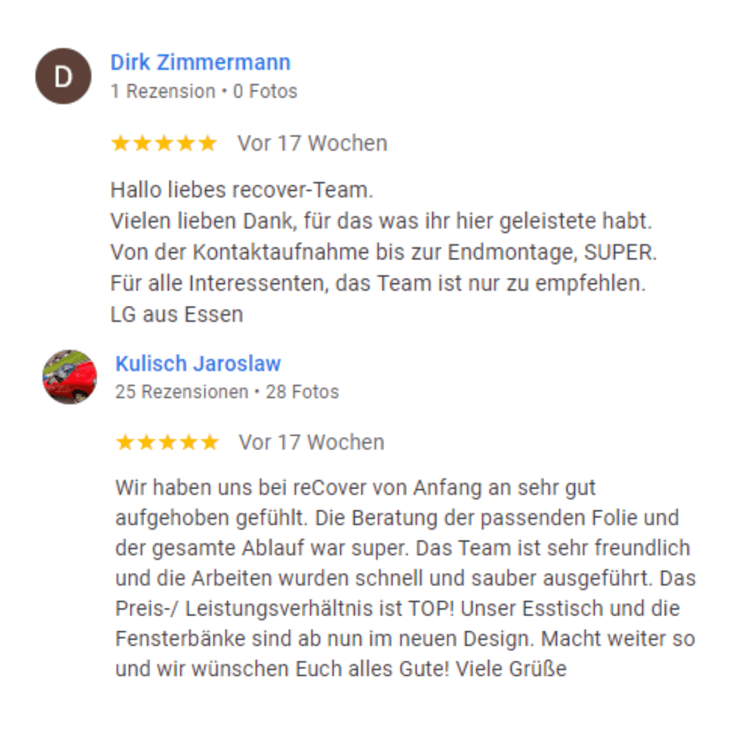 ReCover Niederrhein Google Rezensionen 2024 (4)