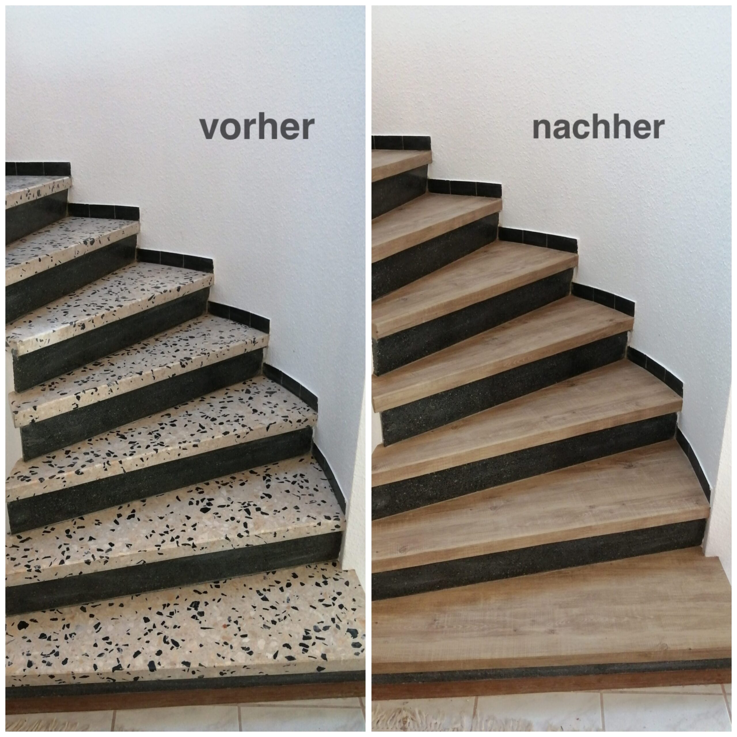 Treppenstufen-foliert